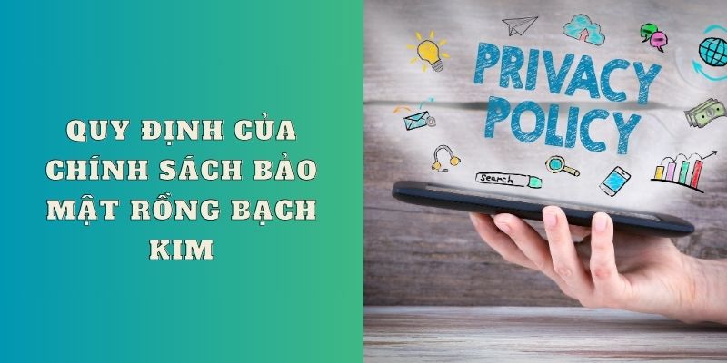 Quy định của chính sách bảo mật Rồng Bạch Kim